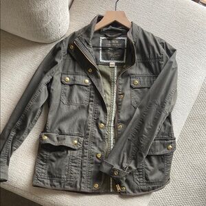 J.Crew Olive Green Utility Jacket